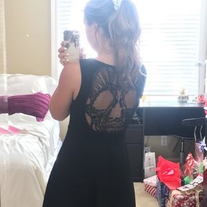 LF Black Lace Skull Dress